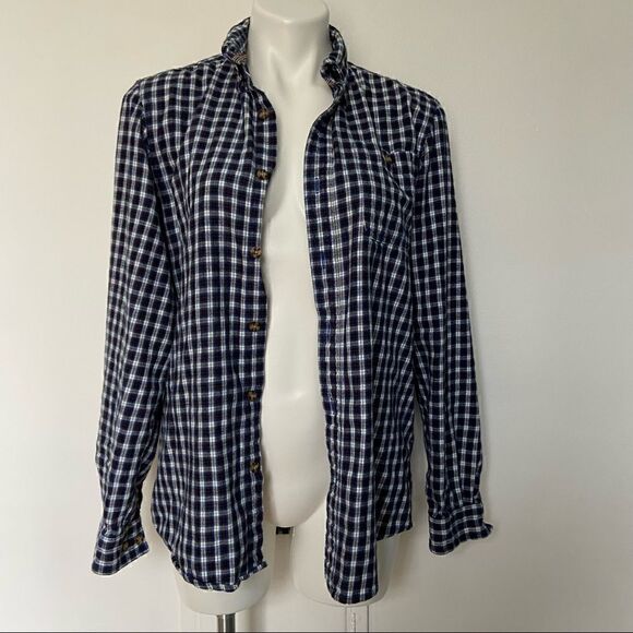 Boston Traders Flannel Button Down - Picture 2 of 7